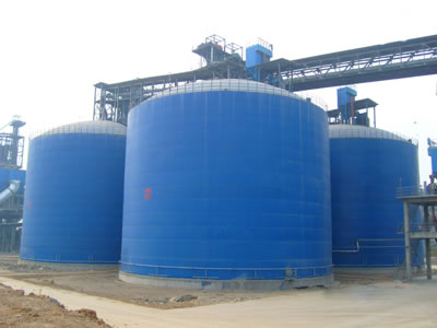 榆次水泥钢板库改造