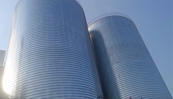 榆次2座混凝土高架卷板仓