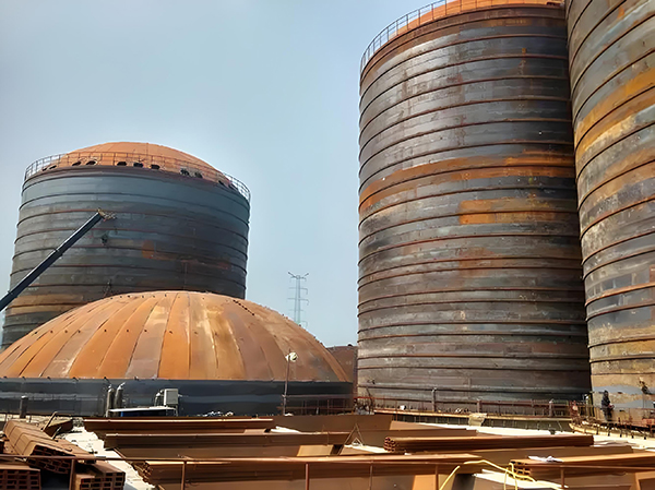 榆次焦粉钢板仓